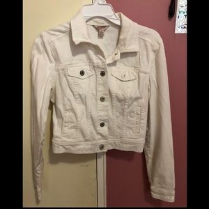 White Denim Jacket